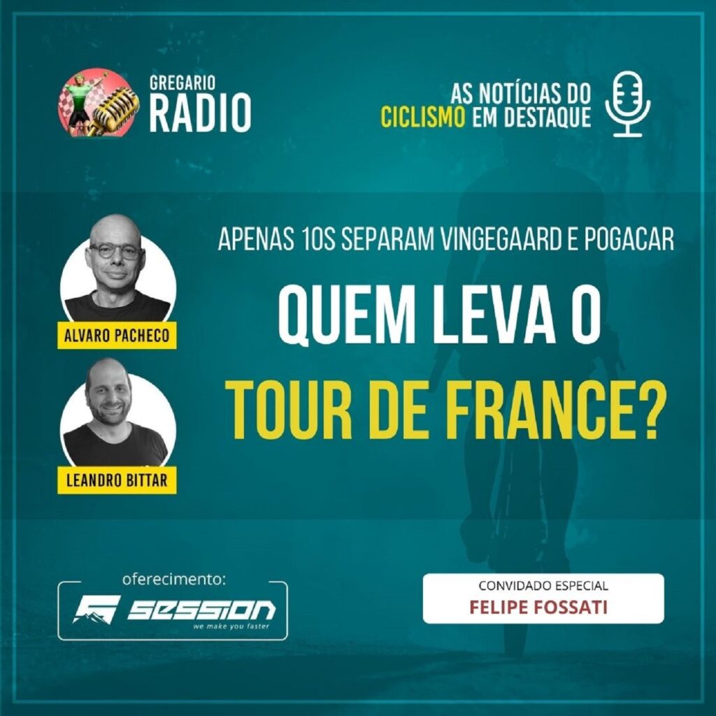 RADIO - Quem leva o Tour de France? Pogi ou Vingegaard?