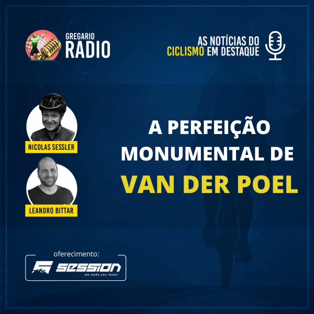 RADIO - Mathieu Van der Poel perfeito na Monumental Milão-São Remo